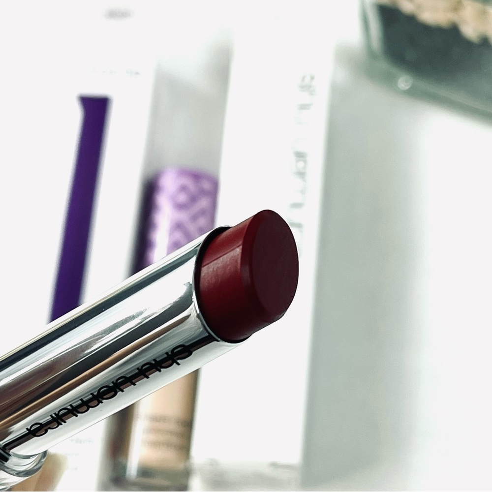 TARTE GLOW WAND ALIGHT and SHU UEMURA rouge unlimited lipstick RD 186 trending - Picture 5 of 7